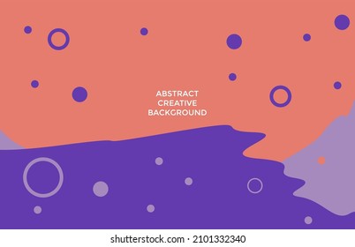 Abstract Simple Artistic Colored Background Design