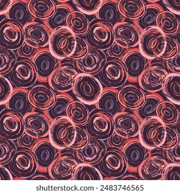 Abstract simple background with beautiful multi-colored circles.