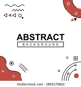 Abstract and simple background design idea