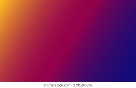 Abstract simple background  Gradient dark orange  And dark purple to blur and smooth