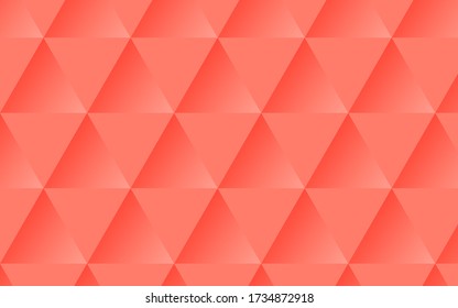 Abstract simple background  Pink color and the lines are triangular geometric shapes