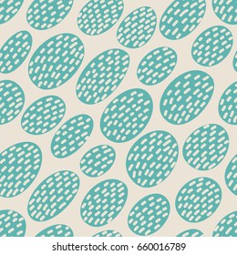 Abstract simple background with spots and dots. Vector Illustration.