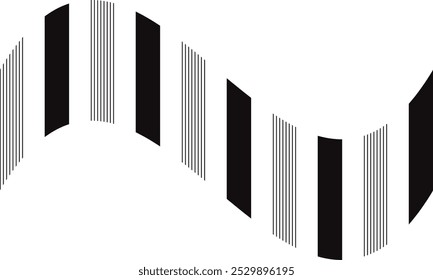 abstrakte einfache große und dünne Linie Flag Muster verwendet werden kann Hintergrund.
