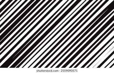 abstract simple black diagonal irregular line pattern can be used background.