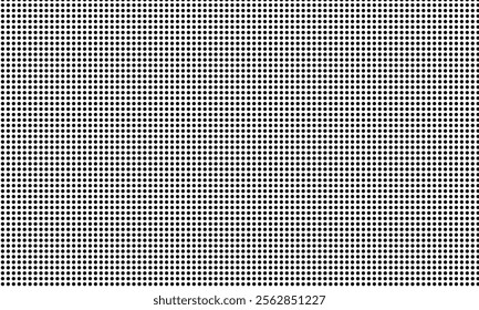 abstract simple black dot grid pattern can be used background.