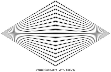 abstract simple black grey rhombus line pattern can be used background.