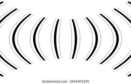 abstract simple black grey squeeze line pattern art can be used background.