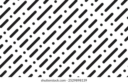 abstract simple black repeating diagonal line pattern can be used background.