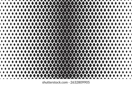 abstrato simples rhombus preto padrão de meio-tom pode ser usado fundo.