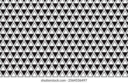 abstract simple black rhombus pattern art can be used background.