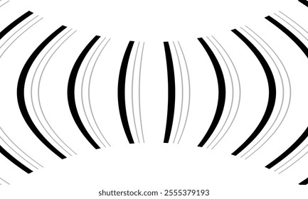 abstract simple black squeeze line pattern can be used background.