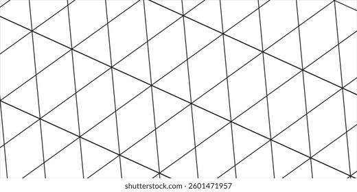 abstract simple black stroke rectangular pattern art can be used background.