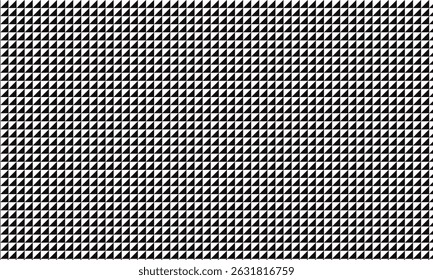 abstract simple black triangle dot pattern art can be used background.