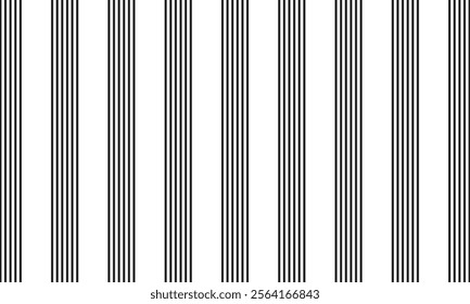 abstract simple black vertical line pattern can be used background.