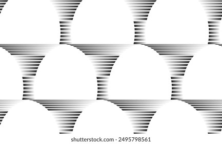 abstract simple black white gradient line irregular pattern can be used background.