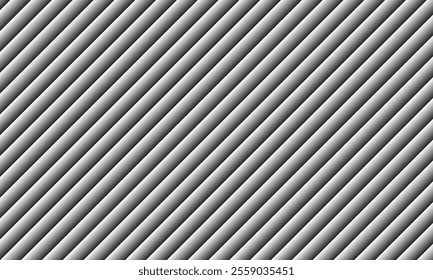 abstract simple black white gradient diagonal line pattern can be used background.