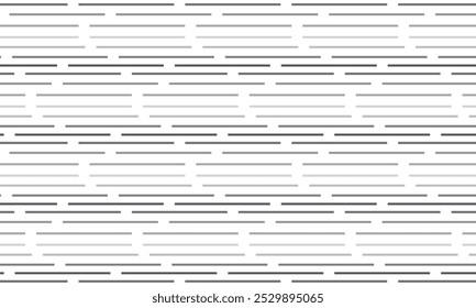 abstract simple black white thin line horizontal pattern can be used background.