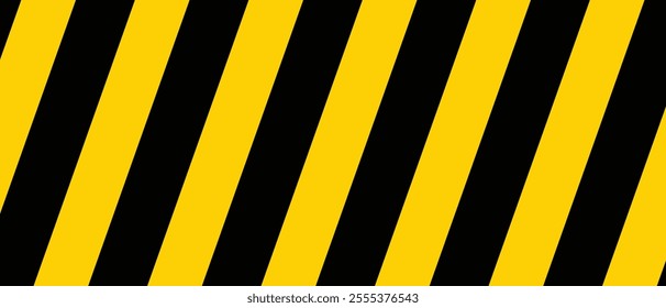 abstract simple black yellow caution pattern can be used background.