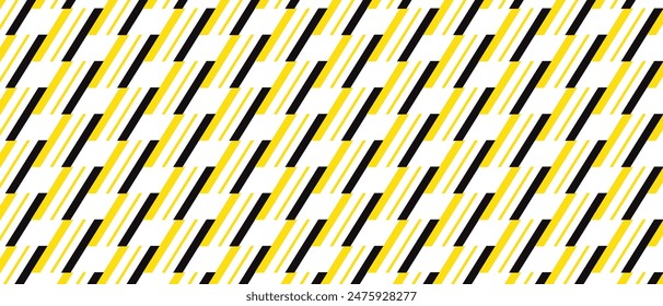 abstract simple black yellow diagonal line pattern.