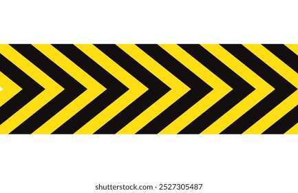 abstract simple black yellow signal line pattern art can be used background.