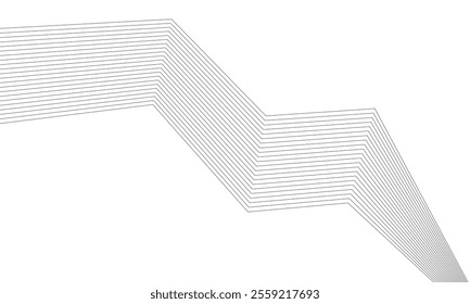 abstract simple blend line design can be used background.