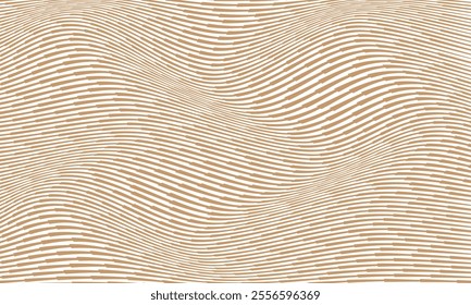 abstract simple brown speed line wave pattern can be used background.