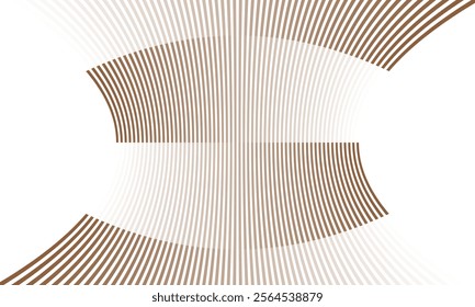 abstract simple brown white gradient irregular squeeze line pattern can be used background.