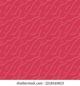 Abstract simple christmas pattern. Colored new year background