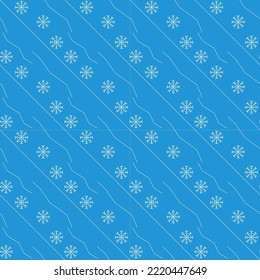Abstract simple christmas pattern. Seamless colored new year background