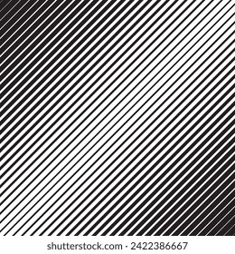abstract simple chrome metal black color daigonal halftone pattern on white background