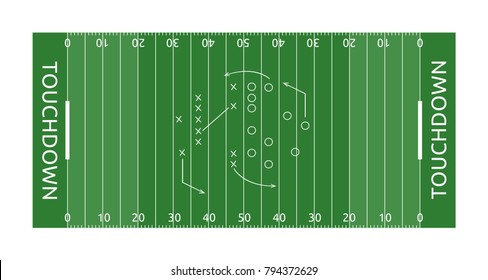 Abstract simple circuit board in perspective view. EPS10 vector curves