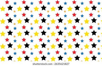 abstrato padrão de coloração simples estrela pode ser usado fundo.