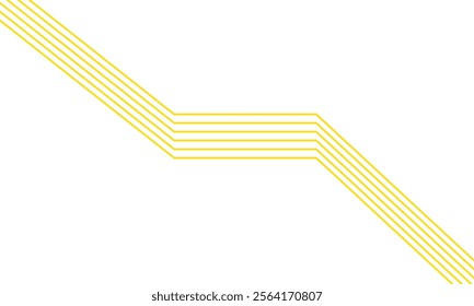 abstract simple decorative yellow thin line design on transparent background. - Powered by Shutterstock - Get 15% off with code: PIKWIZARD15