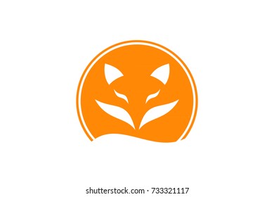 Abstract Simple Design of Fox Minimalism Style