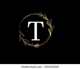 Abstract and simple design logo concept. T  minimalist logo with gradient colors. modern ideas logo for company and personal use vector file.