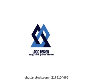  abstract and simple design logo concept. minimalist logo with gradient color modern ideas logo for company and personal use vector file