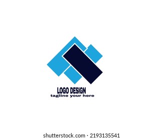  abstract and simple design logo concept. minimalist logo with gradient color modern ideas logo for company and personal use vector file