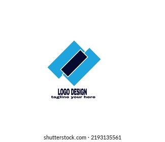  abstract and simple design logo concept. minimalist logo with gradient color modern ideas logo for company and personal use vector file