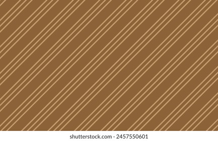 abstract simple diagonal brown line pattern design on brown can be used background, banner.