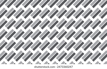 abstract simple diagonal grey repeatable rectangle shape pattern can be used background.