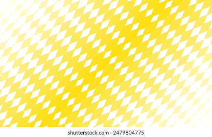abstract simple diagonal yellow white thin to thick rhombus pattern.
