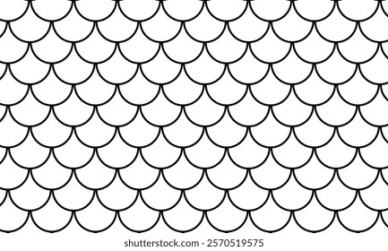 abstract simple fish scale pattern texture suitable for background.