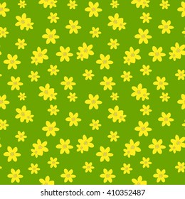 Abstract Simple Flower Seamless Pattern Background EPS10