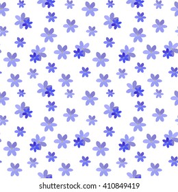 Abstract Simple Flower Seamless Pattern Background EPS10
