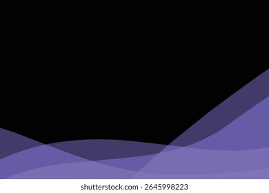 Abstract simple frame background black with purple shape.eps