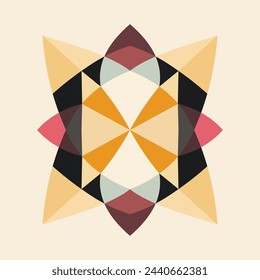 Abstract simple geometric background. Vector illustration. Abstract background.