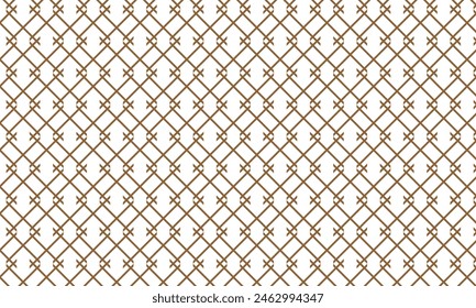 abstract simple geometric brown cross line pattern.