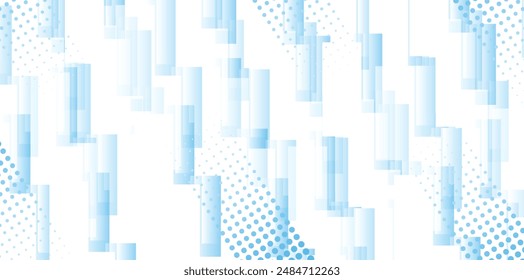 abstract with simple geometric shapes. Modern elegant white gray banner with creative design and shiny lines. Vector design banner