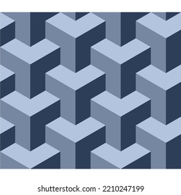 Abstract simple geometric vector seamless pattern. Wallpaper graphic element