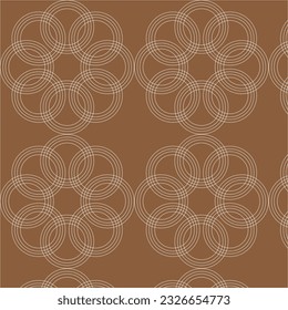 Abstract simple geometric vector seamless pattern with gold line texture on green background. Light modern simple wallpaper, bright tile backdrop, monochrome graphic